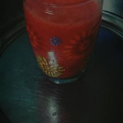  عصير مشمش بالفراوله 