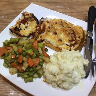  فراخ بالصلصه و الموتزاريللا 