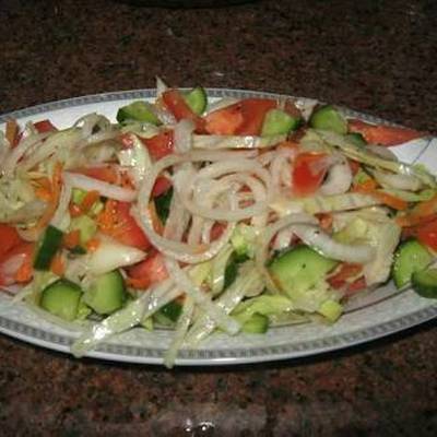  طريقة عمل سلطة مصرية 