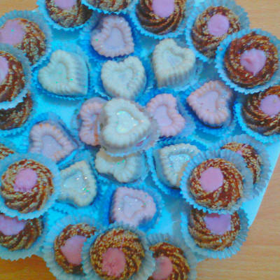  حلوة قلوب الشكولاطة 