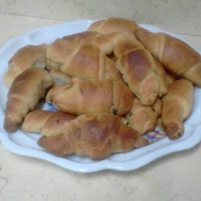  كرواسون بالشيكولاته 