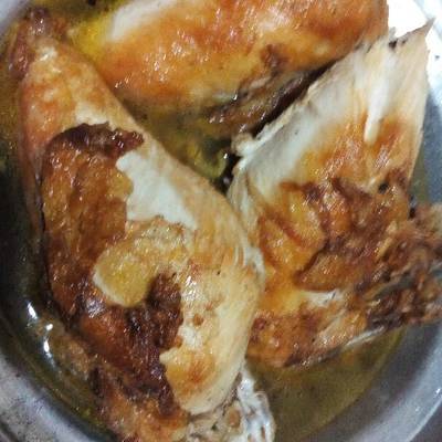  فراخ على البوتاجاز 