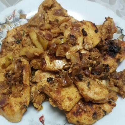  دجاج بالجنزبيل 