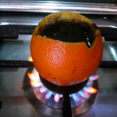  قهوة بنكهة البرتقال الطبيعية 