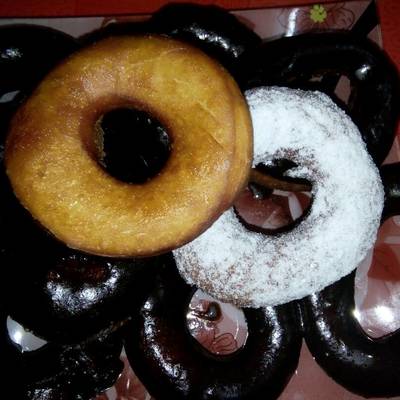  دوناتس بالشيكولاتة 