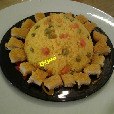  ارز بالزعفران 