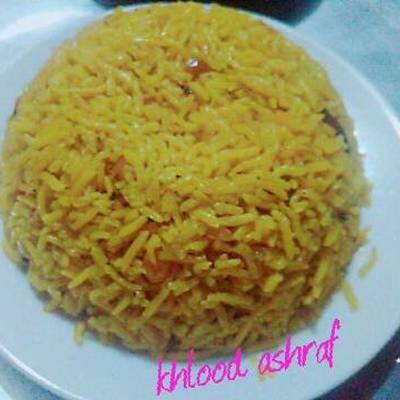  ارز باسمتي بالمكسرات 