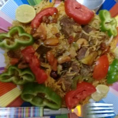  كبسه باللحم❤ 