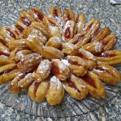  بلح الشام بالمربى والسكر الباودر 