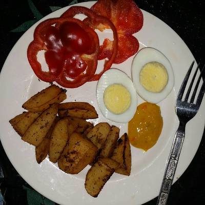  بطاطس ودجز باقل دهون 