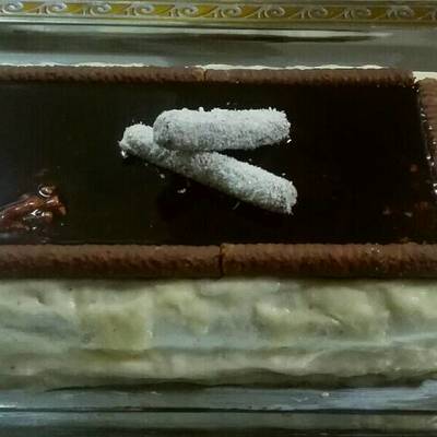  تورتة الشيكولاتة البيضاء 