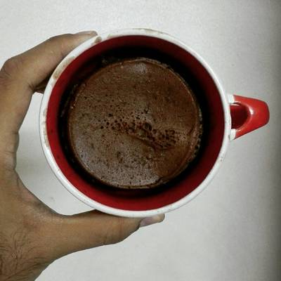  كب كيك الشيكولاته في دقيقتين 