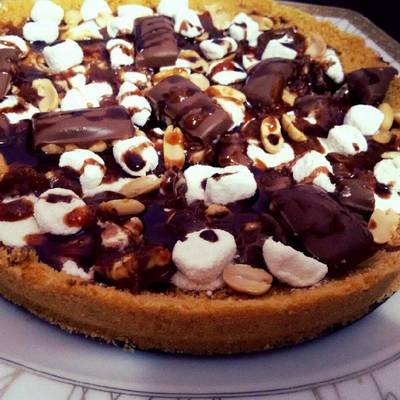  تارت البسكوت بالمارشيملو والشيكولاتة 