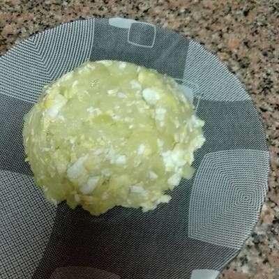  بطاطس مهروسة بالبيض 