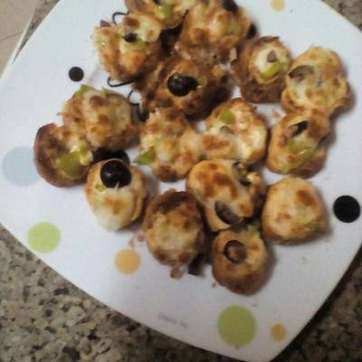  بيتزا العيش المحمص 