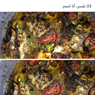  فراخ مشويه في الفرن 