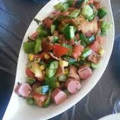  سلطة النقانق 