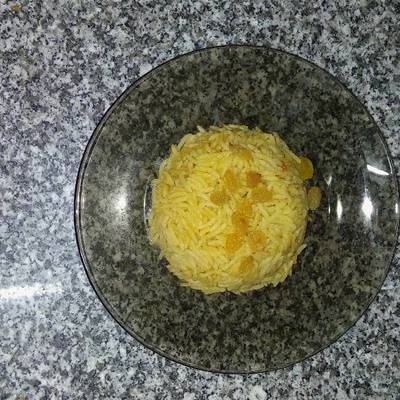  ارز بسمتي بالزبيب 