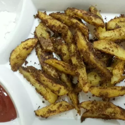  بطاطس بالتوابل 