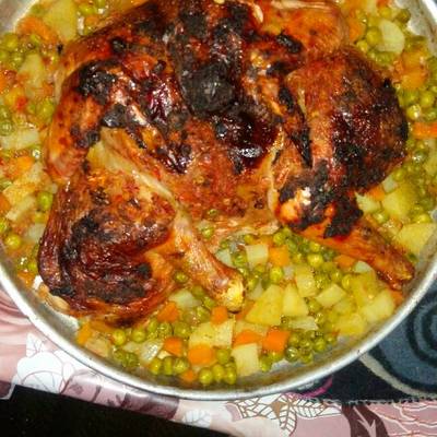  فراخ مشويه سهله وسريعه 