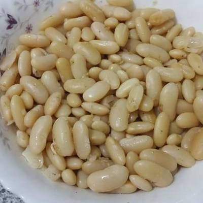  سلطه الفاصوليا البيضاء 