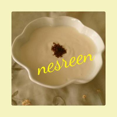  الثوميه بالزبادي 