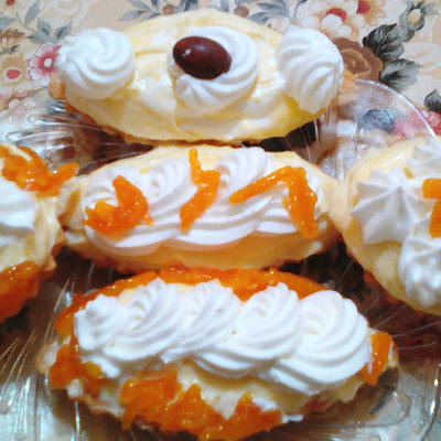  تارتولات بكريمة الليمون 