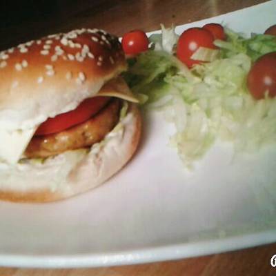  برجر الفراخ الجاامد 