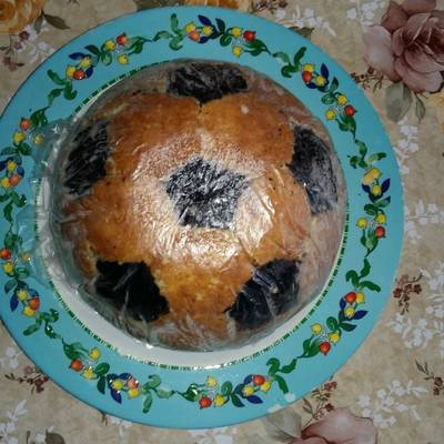  كيكة كرة القدم ب الآيس كريم 