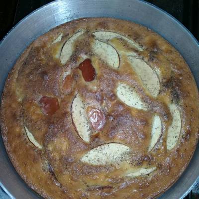  كيكة التفاح بالقرفة 