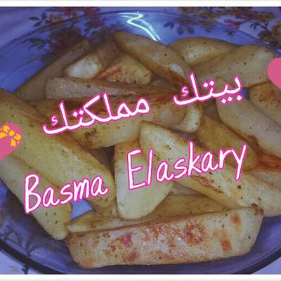  البطاطس المحمرة بالفرن 