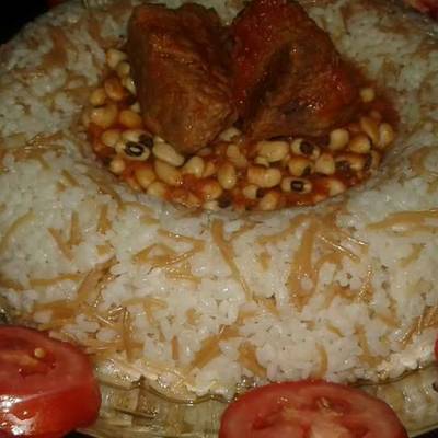  اللوبيا باللحمه 