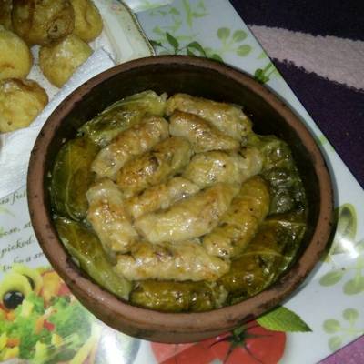  محشي كرنب ف برام 