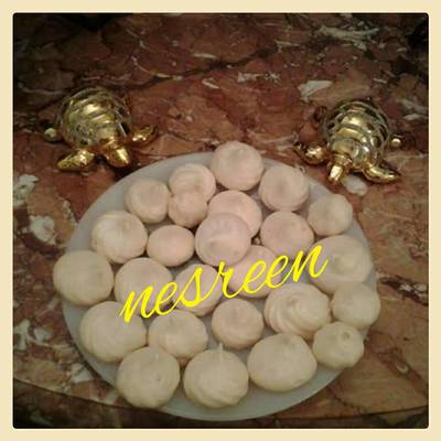  حلوي المارنج او الفوندام 