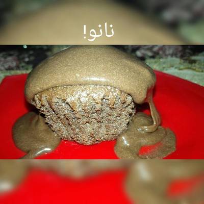  كب كيك الشيكولاته بصوص تشيز شوكلت نانو! 