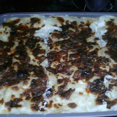  مكرونه بالبشاميل مره روعه 