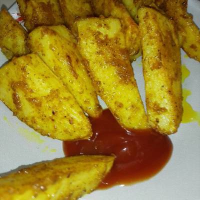  بطاطا مشوية 