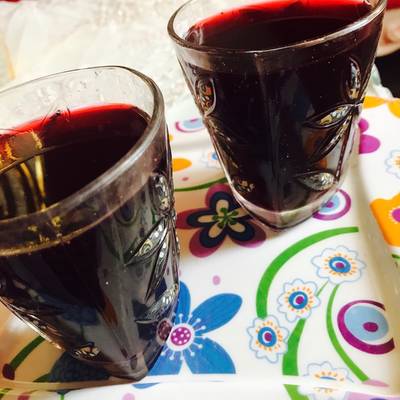  عصير العناب او الكركديه 