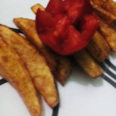  البطاطس المتبلة 