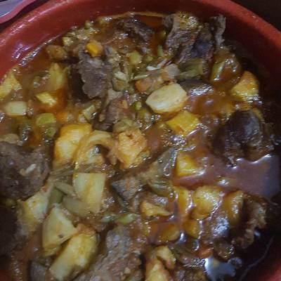  تورلي الخضار باللحمه 