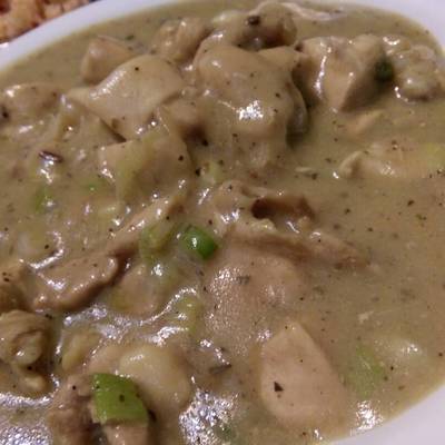  مكعبات الدجاج بالكريمه 