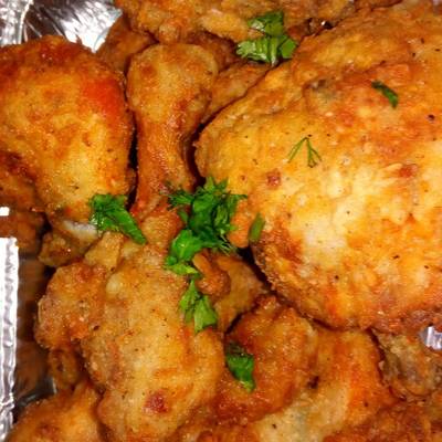  الفراخ المقرمشه بالخلطة 