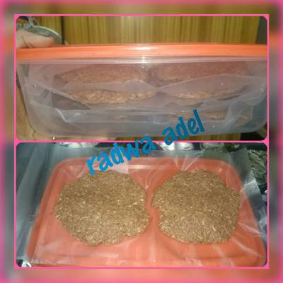  البرجر البيتي بطريقتي 