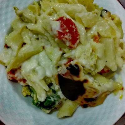  مكرونه بالفراخ والوايت صوص بالريكفورد 