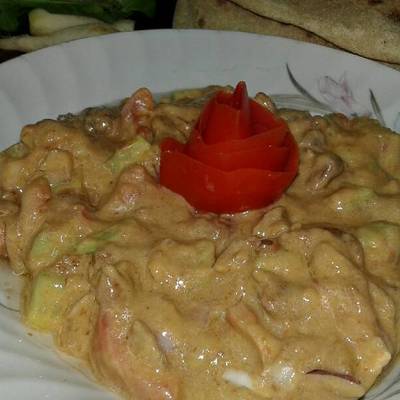  فول بالطحينة شعبي 