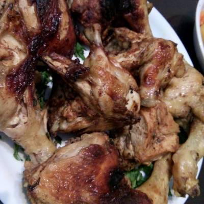  فراخ بالصويا صوص مشويه في الفرن 