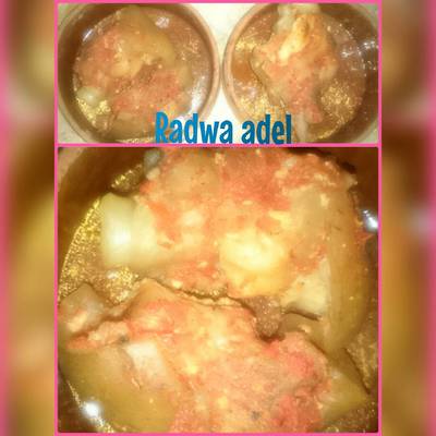  طاجن الكوارع في الفرن 