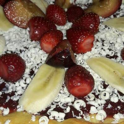  بيتزا الفواكه 