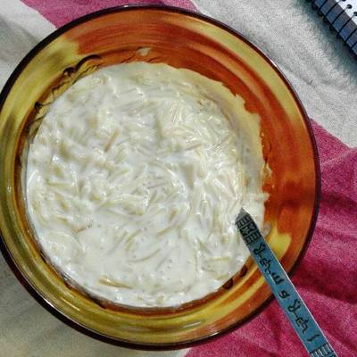  شعيرية باللبن 