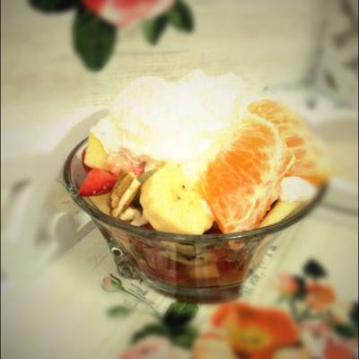  سلطة الفاكهة بالبيكان 